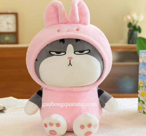 meo hoang thuong gau bong cosplay tho xinh xan